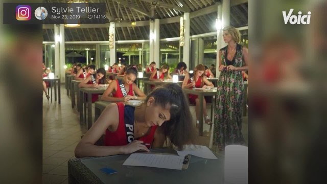 VOICI - Miss France 2020 : Miss Picardie a ramé pendant l’épreuve de culture générale