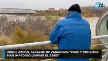 Jorge Azcón, alcalde de Zaragoza: 
