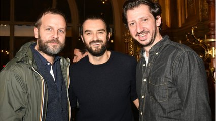 voici PHOTO Cyril Lignac pose avec son papa, les internautes sont soufflés