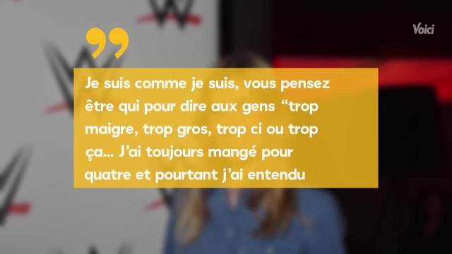 VOICI Alexandra Rosenfeld : jugée trop maigre par un internaute, elle le détruit