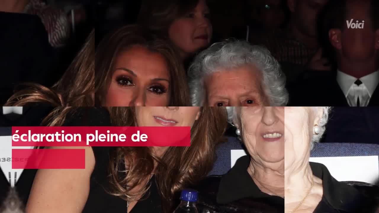 VOICI - Céline Dion : pour la Fête des mères, elle fait une touchante déclaration à sa maman