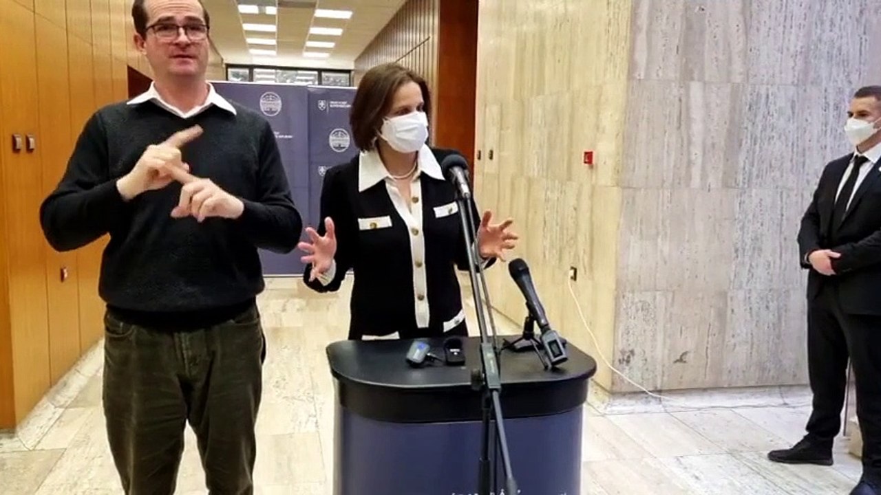ZÁZNAM: M. Kolíková: Nariadenia vlády sú všeobecnejšie ako vyhlášky ÚVZ SR