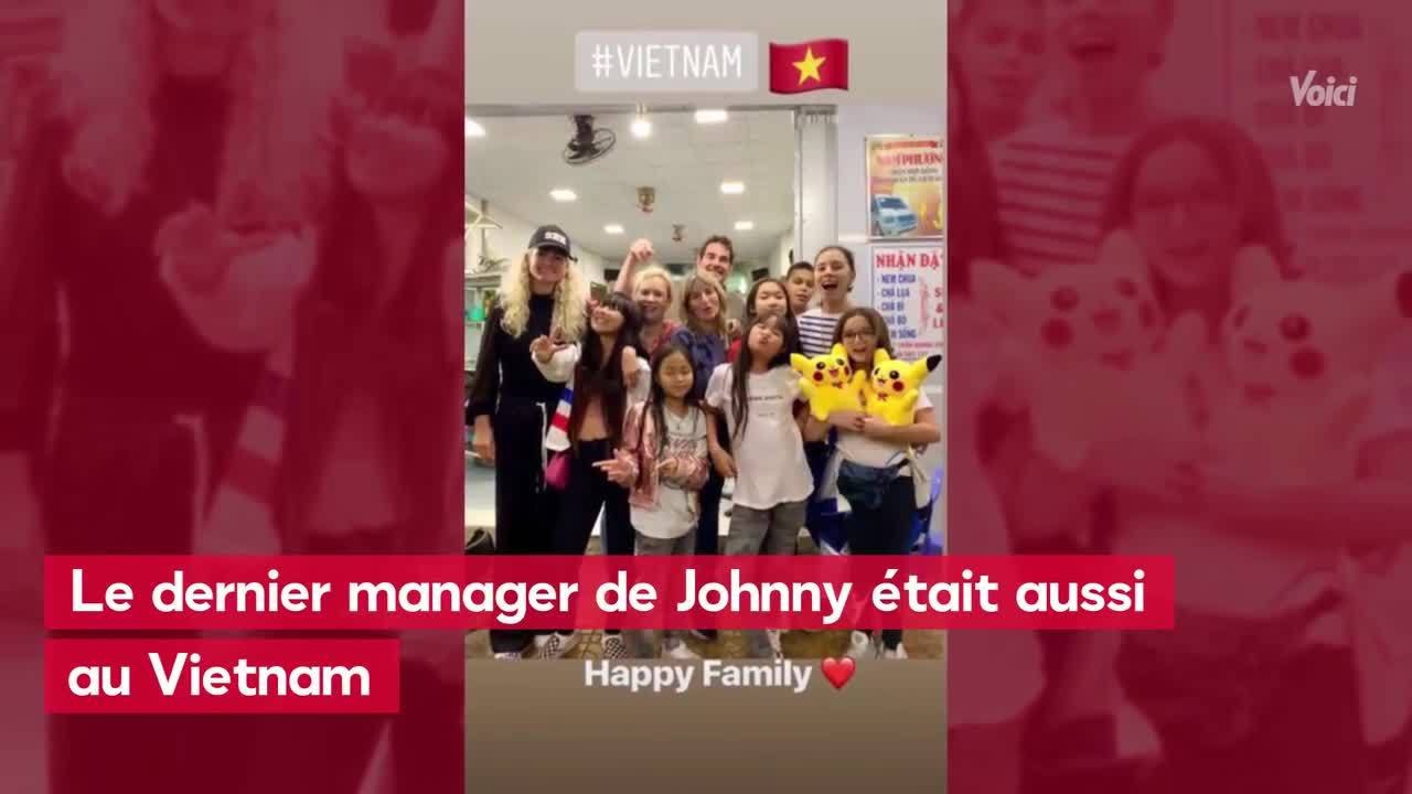 VOICI - Laeticia Hallyday bien entourée : cet ami qui l’a suivie au Vietnam pour le nouvel an