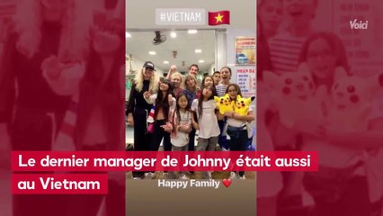 VOICI - Laeticia Hallyday bien entourée : cet ami qui l’a suivie au Vietnam pour le nouvel an