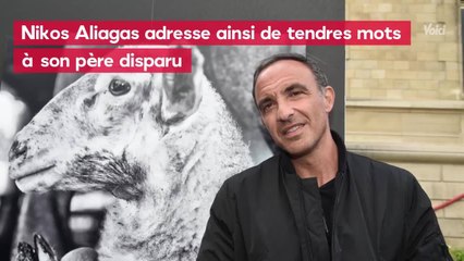 VIDEO - Nikos Aliagas : son hommage bouleversant à son père décédé