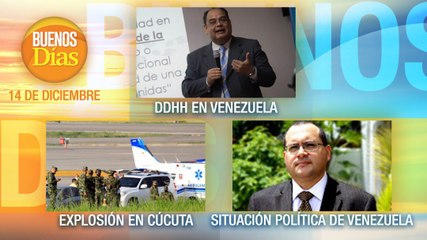Noticias del Martes 14 de Diciembre - Buenos Días
