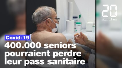 Covid-19: 400.000 seniors pourraient perdre leur pass sanitaire à partir du 15 décembre