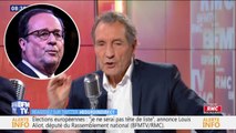 VOICI Jean-Jacques Bourdin excédé par François Hollande : le journaliste le fracasse en direct