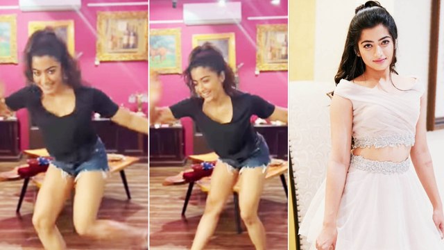 रश्मिका मंदाना ने 'सामी सामी' सॉन्ग पर किया हुक स्टेप, बढ़ाया इंटरनेट का तापमान