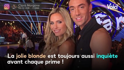 VOICI Danse avec les stars 10 : Clara Morgane stressée, elle s'apprête à réaliser un « défi de taille "