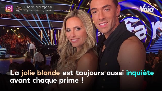 VOICI Danse avec les stars 10 : Clara Morgane stressée, elle s'apprête à réaliser un « défi de taille