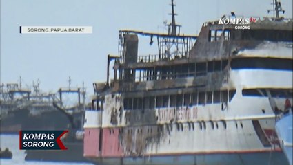 Diduga Korsleting Listrik Km Cantika Lestari 88 Terbakar Di Perairan Sorong
