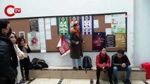 Ankara Üniversitesi'nde ‘ekonomik kriz' konulu forum düzenleyen öğrencilere gözaltı
