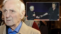 VOICI - Charles Aznavour balance : « On m’a tenu éloigné de Johnny Hallyday »