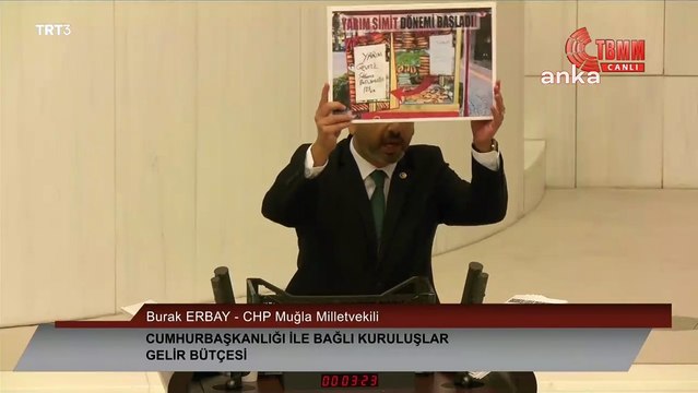 CHP’li Erbay, Meclis kürsüsüne bir kasa portakalla çıktı: Ben bu portakallar sayesinde okudum; üretici zor durumda!