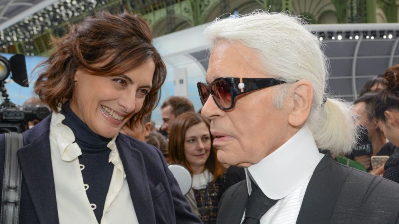 VOICI Mort de Karl Lagerfeld : ce geste inquiétant qui a fait présager le pire à Inès de la Fressange