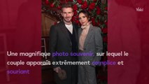 VOICI - PHOTO Victoria et David Beckham : le couple célèbre son amour avec une superbe photo souvenir