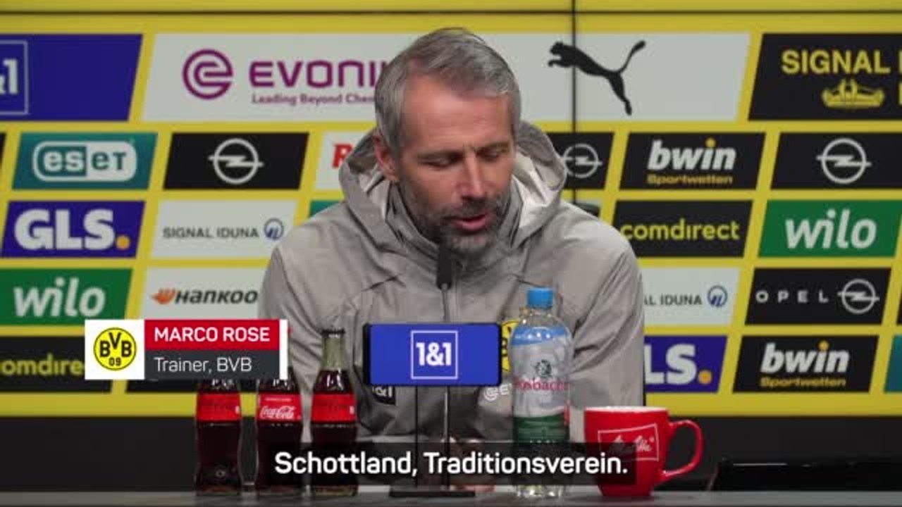 Rose über Rangers-Los, Guerreiro und Malen