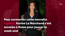 VOICI - Karine Le Marchand en vacances à Rome, elle oublie JoeyStarr avec un célèbre animateur