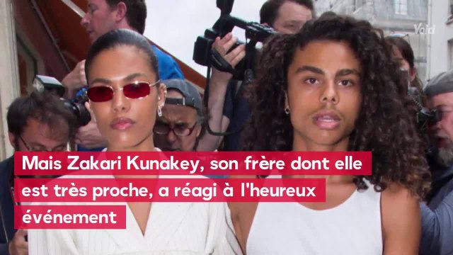 VOICI - Tina Kunakey enceinte de Vincent Cassel : découvrez la réaction de son frère Zakari