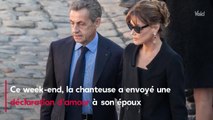 VOICI - PHOTO Nicolas Sarkozy : « sauvage » avec sa « petite barbe » il fait fondre Carla Bruni
