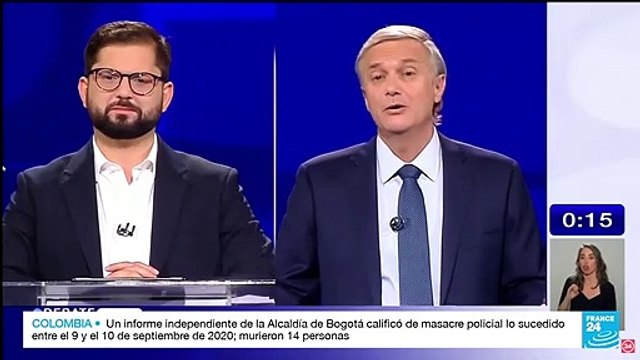 Boric y Kast enfrentados en un último debate antes del voto definitivo por la Presidencia de Chile