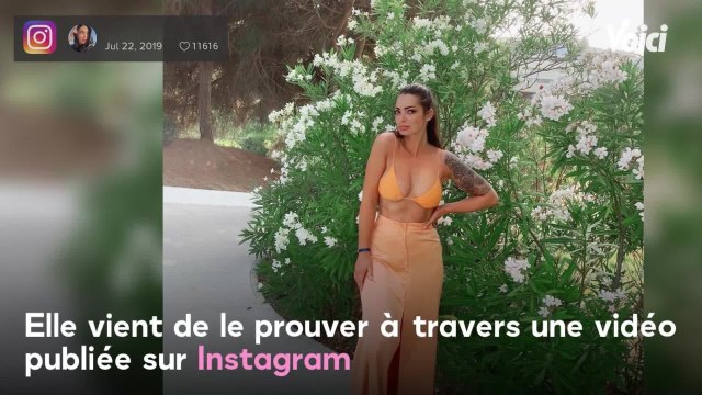 VOICI - Emilie Nef Naf dévoile ses fesses dans une vidéo de vacances très sexy