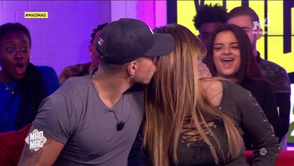 Maeva et Marvin (Secret Story 10) se réconcilient sur le plateau du Mad Mag