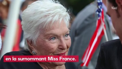 VOICI Miss France 2019 : la grosse bourde de Line Renaud dans le JT de TF1