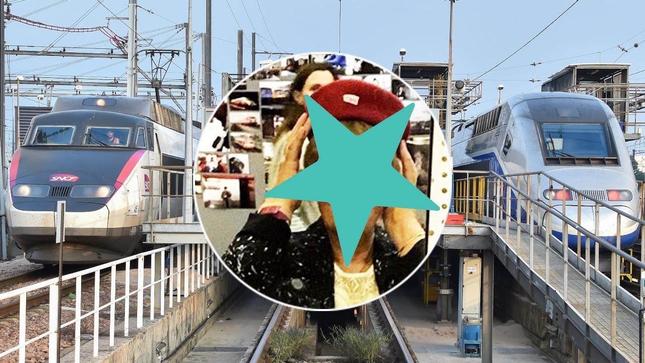 VOICI - Saviez-vous à quoi ressemble Simone Herault, la mythique voix de la SNCF? Nikos l’a shootée