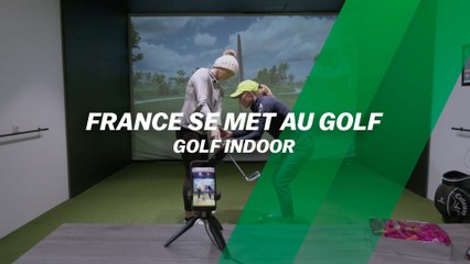 France se met au golf : Golf indoor