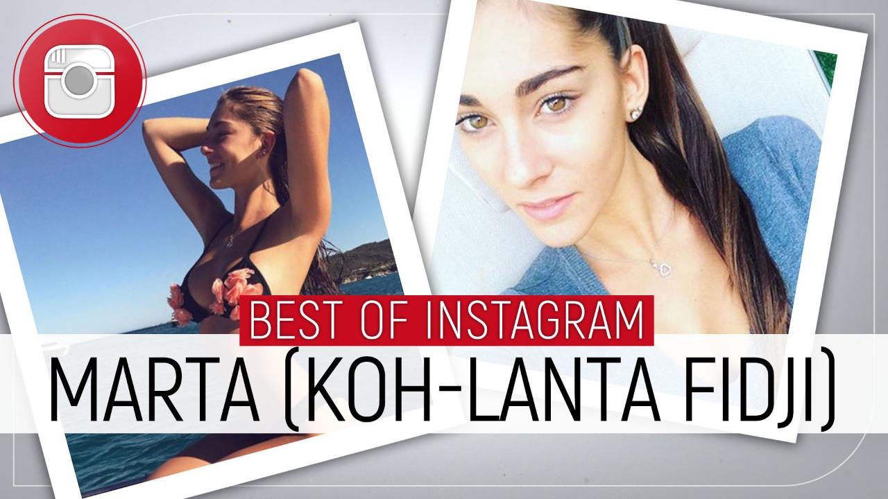 VOICI Vie de princesse, corps de rêve, voyages... Le best of Instagram de Marta (Koh-Lanta Fidji)