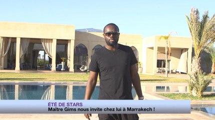 Spa, jacuzzi, salle de cinéma... Maître Gims nous invite dans sa villa luxueuse de Marrakech !