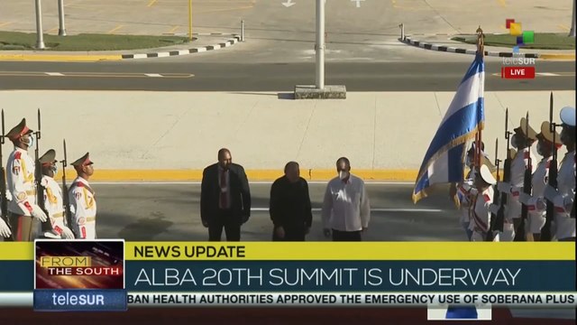 Heads of State and Government arrive in Havana to meet at the 20th ALBA-TCP Summit