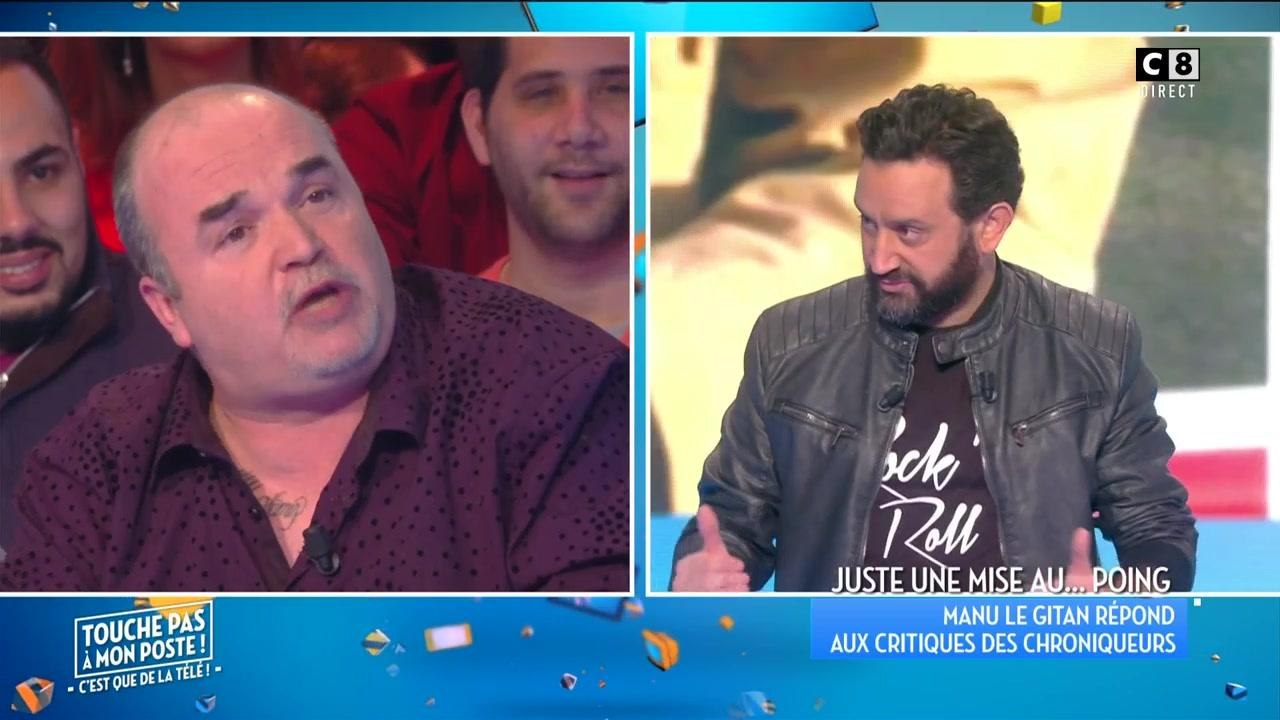 Cyril Hanouna et Manu le Gitan s'écharpent sur le plateau de TPMP