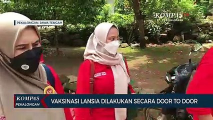 Vaksinasi Lansia Dilakukan Secara Door to Door