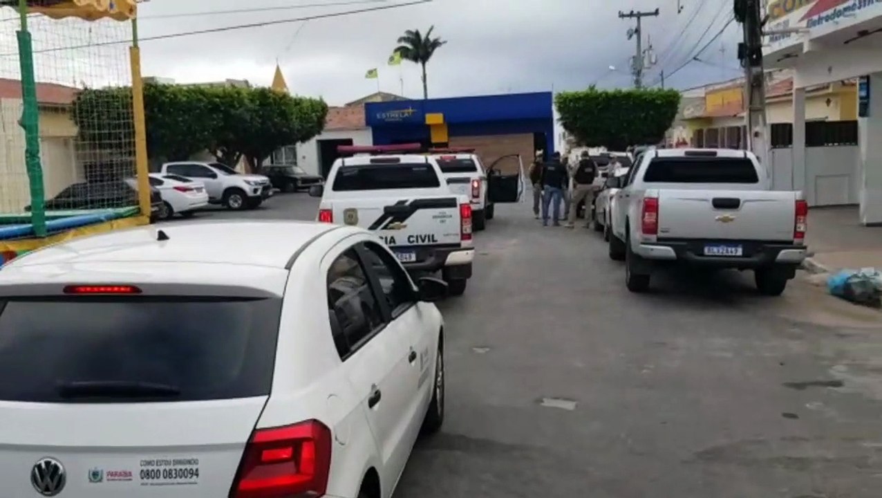 Operação da Polícia Civil na região de Patos prende delegado que cobrava propinas de presos