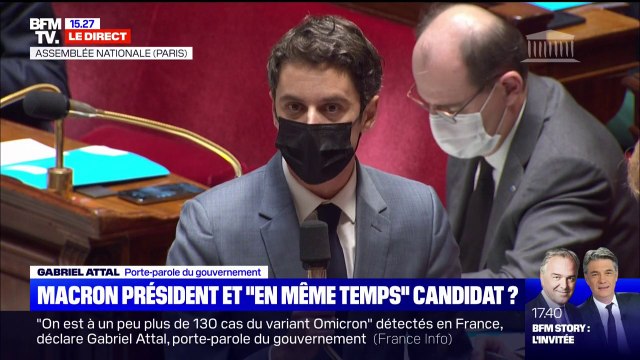 Gabriel Attal: Nous assumons d'être au rendez-vous de la pire crise depuis un siècle