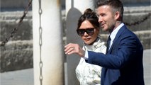 VOICI PHOTO Victoria Et David Beckham : La Magnifique Attention De Leur Fille Harper Pour Leur Anniversaire De Mariage (1)