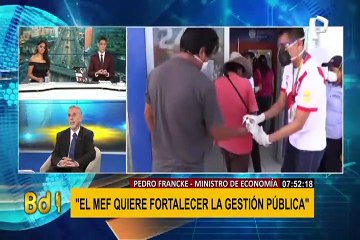 Pedro Francke: "Desde el MEF queremos impulsar el fortalecimiento de la gestión pública"