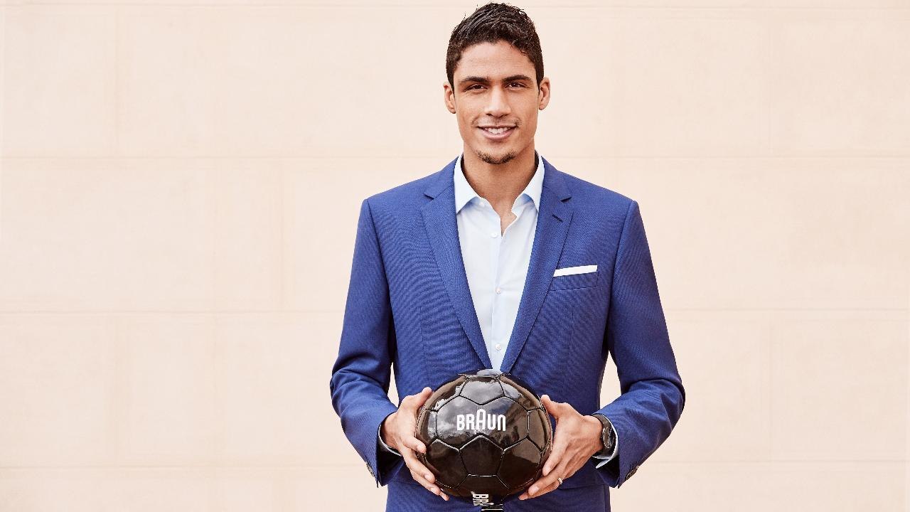 VOICI - Raphaël Varane devient le nouvel ambassadeur Braun