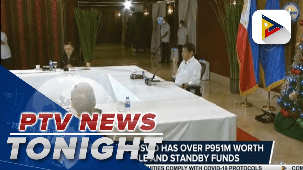 PRRD assures government is prepared for 'Odette' | via Mela Lesmoras