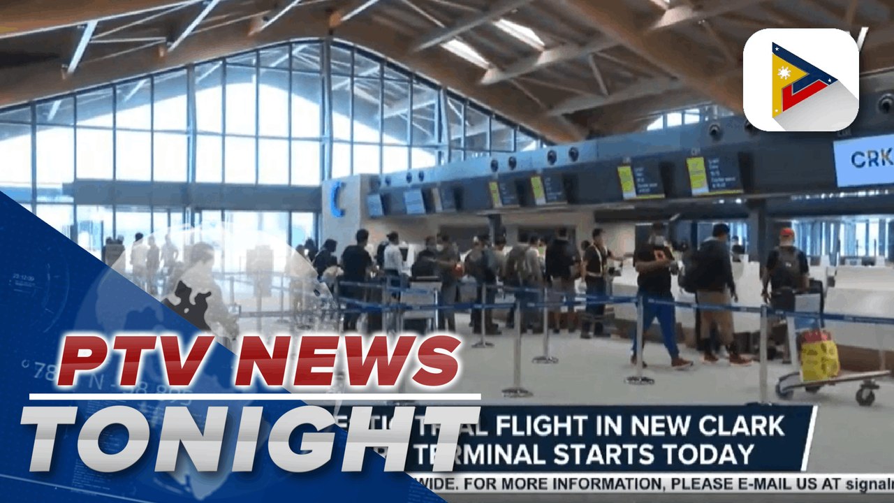 First domestic trial flight in New Clark International Airport starts today | via Karen Villanda