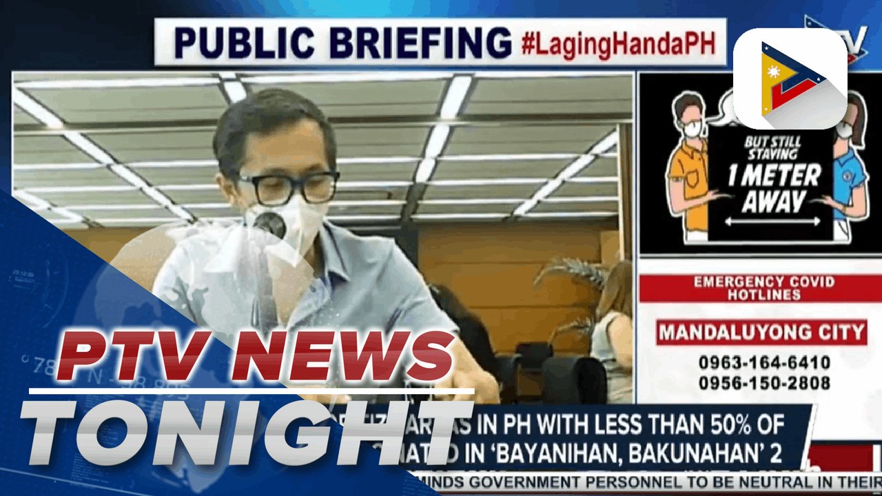 Government to prioritize areas in PH with less than 50% of population vaccinated in 'Bayanihan, Bakunahan' 2