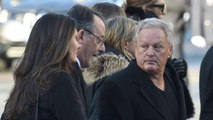 VOICI - On sait ce qu’André Boudou a RÉELLEMENT dit à David Hallyday le jour de l’enterrement de Johnny