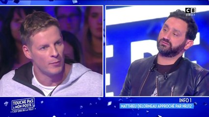 Matthieu Delormeau va-t-il quitter C8 pour NRJ 12 ? Sa réponse...