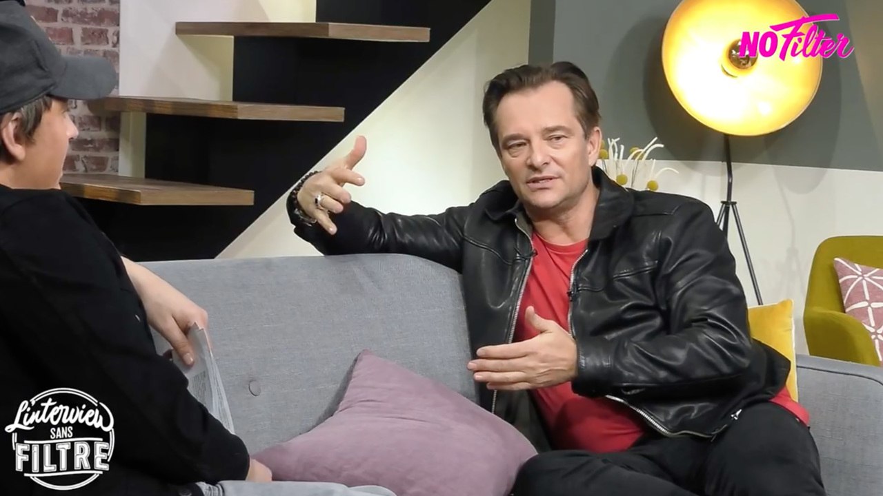 VOICI - David Hallyday : son nouvel album, Hunger Games, Les Enfoirés... Son interview sans filtre
