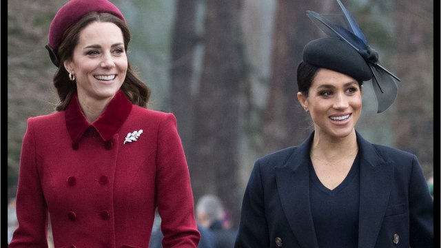VOICI - Kate Middleton et Meghan Markle en froid ? Cette vidéo qui en dit long