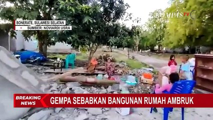 Kondisi Terkini Pengungsian Warga Bonerate di Puncak Majapahit Pasca Gempa Magnitudo 7,4