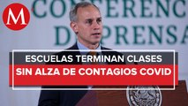 Clases presenciales no tuvieron impacto negativo en la pandemia: López-Gatell